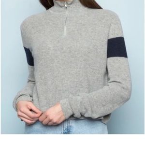 Brandy Melville Quarter Zip Pullover